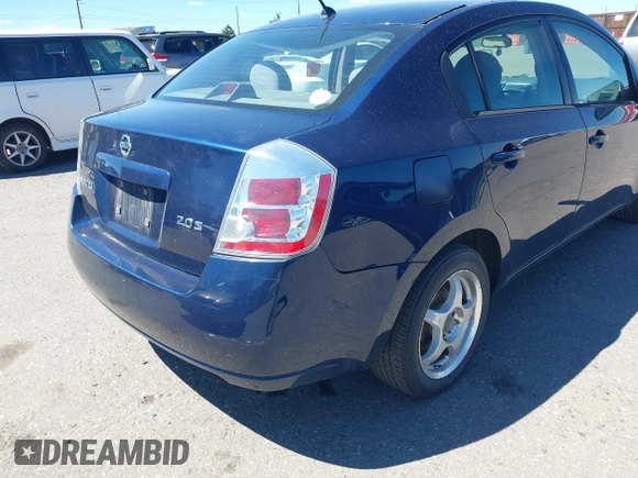 2007 Nissan Sentra 2.0 with VIN 3N1AB61E97L609583, listed as a IAAI auction lot 39568264 with 183,606 mi miles and . Bid and sale history available at DreamBid. Image 6.
