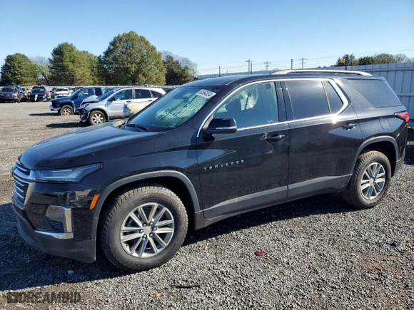 2023 Chevrolet Traverse LT Leather with VIN 1GNEVHKWXPJ282778, listed as a Copart auction lot 80594534 with 33,110 mi miles and Salvage Title. Bid and sale history available at carsss.com. Image 1.