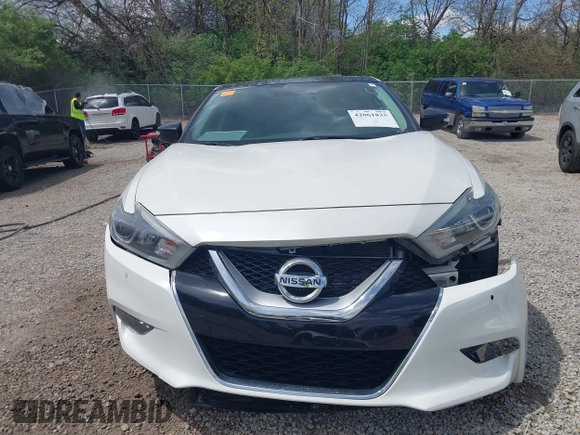 2016 Nissan Maxima 3.5 SV with VIN 1N4AA6APXGC414322, listed as a IAAI auction lot 42061835 with 129,356 mi miles. Bid and sale history available at carsss.com. Image 13.