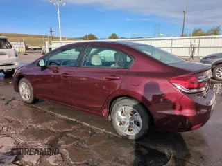 2014 Honda Civic Sedan LX with VIN 19XFB2F59EE041342, listed as a Copart auction lot 50765435 with 203,359 mi miles and Salvage Title. Bid and sale history available at carsss.com. Image 2.