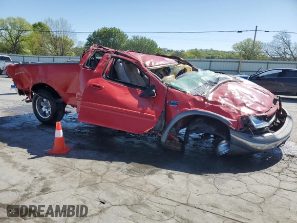 2002 Ford F-150 XL with VIN 1FTRX18L52NB66009, listed as a Copart auction lot 53194365 with Not provided miles and Non repairable. Bid and sale history available at DreamBid. Image 4.