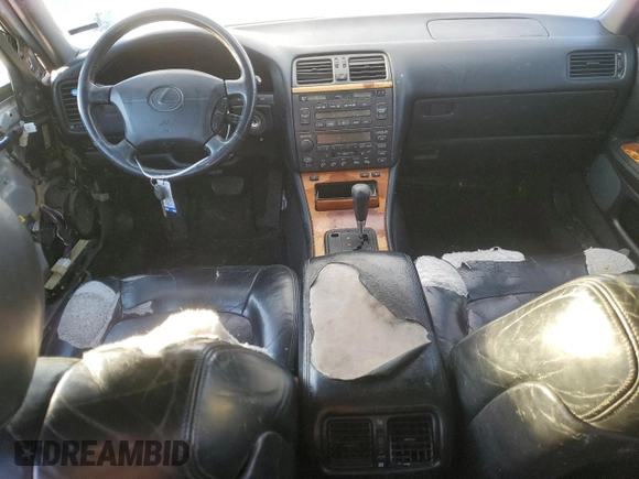 1998 Lexus LS 400 z VIN JT8BH28F7W0101596, wystawiony jako Copart lot #42779415 z przebiegiem 278 995 mil mil oraz Szkoda całkowita • Salvage title. Historia ofert i sprzedaży dostępna na DreamBid. Obrazek 8.