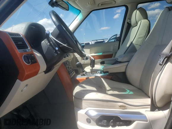 2008 Land Rover Range Rover HSE with VIN SALMF154X8A263838, listed as a Copart auction lot 64144115 with 203,894 mi miles and Clean title. Bid and sale history available at DreamBid. Image 7.
