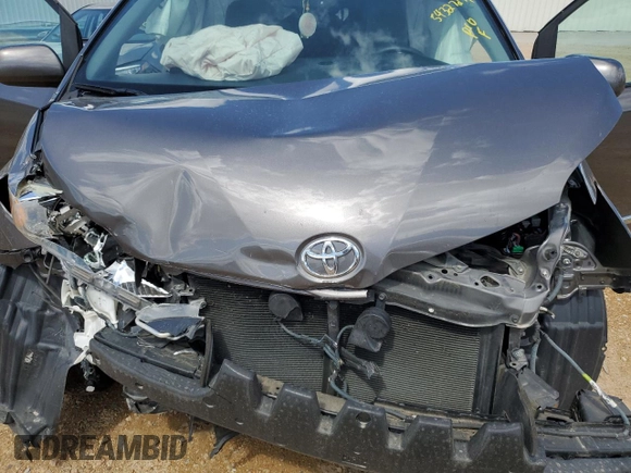 2017 Toyota Sienna LE Auto Access Seat with VIN 5TDKZ3DC1HS804935, listed as a Copart auction lot 54327274 with 0 mi miles and Salvage Title. Bid and sale history available at carsss.com. Image 12.