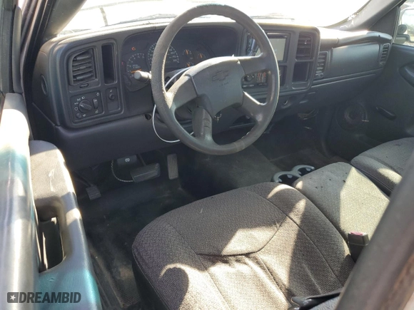 2007 Chevrolet Silverado 1500 Classic Work Truck with VIN 1GCEC14XX7Z187585, listed as a Copart auction lot 74381184 with 147,657 mi miles and Salvage Title. Bid and sale history available at carsss.com. Image 8.