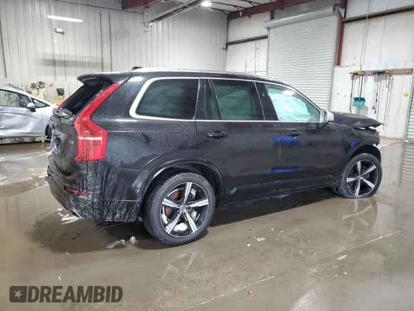 2017 Volvo XC90 R-Design with VIN YV4A22PM8H1155465, listed as a Copart auction lot 45663115 with Not Provided miles and Salvage Title. Bid and sale history available at carsss.com. Image 3.