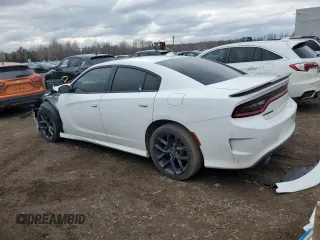 2021 Dodge Charger GT with VIN 2C3CDXHGXMH574056, listed as a Copart auction lot 49168975 with Not Provided miles and Salvage Title. Bid and sale history available at DreamBid. Image 2.
