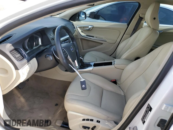 2015 Volvo S60 T5 Drive-E Premier with VIN YV140MFB0F1317291, listed as a Copart auction lot 49620273 with 47,927 mi miles. Bid and sale history available at carsss.com. Image 7.