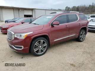2017 GMC Acadia Denali with VIN 1GKKNPLSXHZ295250, listed as a Copart auction lot 47750295 with 201,698 mi miles and Salvage Title. Bid and sale history available at carsss.com. Image 1.