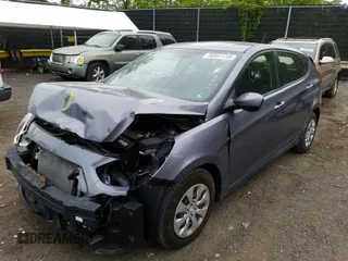 2017 Hyundai Accent SE with VIN KMHCT5AE4HU334169, listed as a Copart auction lot 88025715 with 47,616 mi miles and Non Repairable. Bid and sale history available at carsss.com. Image 2.