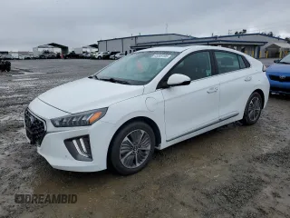 2021 Hyundai Ioniq Limited with VIN KMHCX5LD1MU248353, listed as a Copart auction lot 43389195 with 23,137 mi miles and Salvage Title. Bid and sale history available at DreamBid. Image 1.