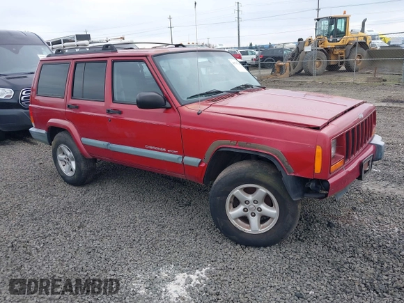 1999 Jeep Cherokee Sport with VIN 1J4FT68S1XL596443, listed as a IAAI auction lot 41767289 with 192,826 mi miles and . Bid and sale history available at DreamBid. Image 1.