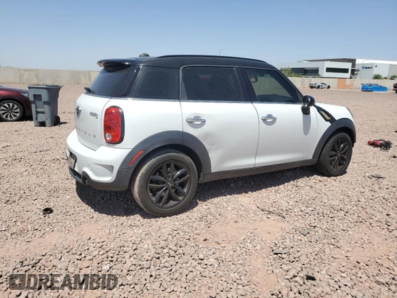2016 MINI Countryman S with VIN WMWZC3C58GWT09694, listed as a Copart auction lot 57113235 with 126,082 mi miles and Salvage title. Bid and sale history available at DreamBid. Image 3.