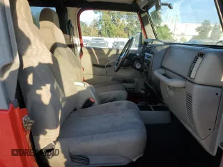 2003 Jeep Wrangler Sport with VIN 1J4FA49S43P332645, listed as a Copart auction lot 77424814 with 165,909 mi miles and Non Repairable. Bid and sale history available at carsss.com. Image 11.