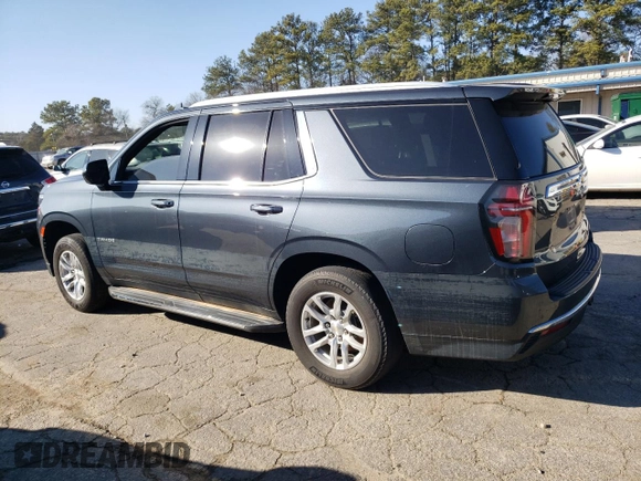 2021 Chevrolet Tahoe LT with VIN 1GNSCNKD0MR222527, listed as a Copart auction lot 43540745 with 69,076 mi miles and Salvage title. Bid and sale history available at DreamBid. Image 2.