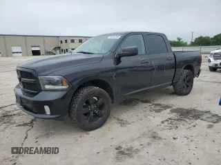2015 Ram 1500 Express with VIN 1C6RR6KT7FS664050, listed as a Copart auction lot 54781265 with 131,188 mi miles and Salvage title. Bid and sale history available at DreamBid. Image 1.