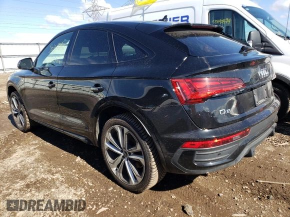 2022 Audi Q5 Sportback S line Premium Plus z VIN WA15AAFY9N2017083, wystawiony jako Copart lot #50309294 z przebiegiem 48 353 mil mil oraz Szkoda całkowita • Salvage title. Historia ofert i sprzedaży dostępna na DreamBid. Obrazek 2.