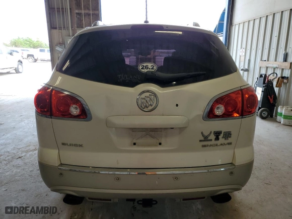 2012 Buick Enclave Premium with VIN 5GAKRDED4CJ287778, listed as a Copart auction lot 54579625 with 166,174 mi miles and Clean Title. Bid and sale history available at carsss.com. Image 6.