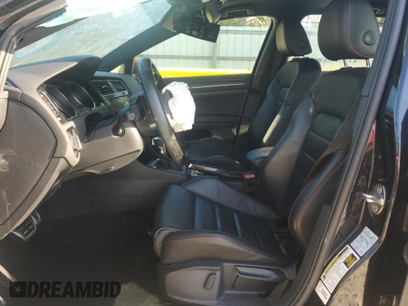 2019 Volkswagen GTI S z VIN 3VW6T7AU3KM002222, wystawiony jako Copart lot #53096375 z przebiegiem 95 179 mil mil oraz Nie do naprawy • Non repairable. Historia ofert i sprzedaży dostępna na DreamBid. Obrazek 7.