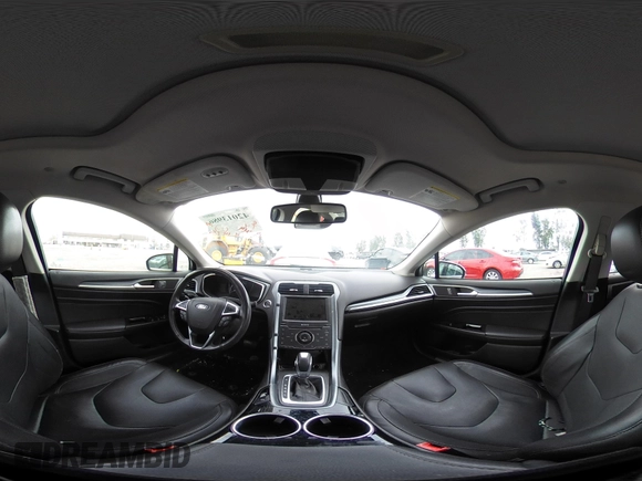 2013 Ford Fusion Titanium Hybrid with VIN 3FA6P0RUXDR386675, listed as a IAAI auction lot 42013986 with 89,349 mi miles. Bid and sale history available at carsss.com. Image 19.