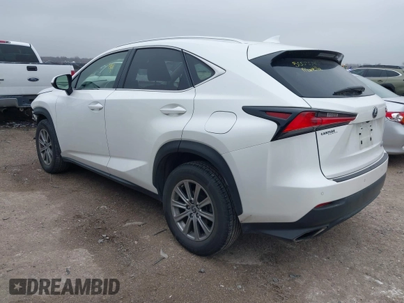 2018 Lexus NX with VIN JTJYARBZ9J2110516, listed as a IAAI auction lot 41711056 with 64,615 mi miles. Bid and sale history available at carsss.com. Image 3.