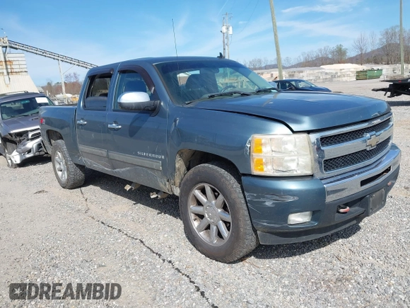 2009 Chevrolet Silverado 1500 LT with VIN 3GCEK23389G168995, listed as a IAAI auction lot 41923951 with 162,623 mi miles and . Bid and sale history available at DreamBid. Image 1.