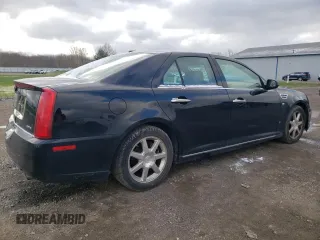 2008 Cadillac STS RWD w/1SB with VIN 1G6DW67V680119884, listed as a Copart auction lot 52084185 with 67,147 mi miles and Salvage Title. Bid and sale history available at carsss.com. Image 3.