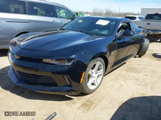 2016 Chevrolet Camaro 1LT with VIN 1G1FB1RS0G0133231, listed as a IAAI auction lot 41810599 with 99,036 mi miles. Bid and sale history available at carsss.com. Image 2.