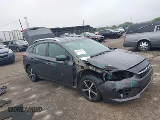 2021 Subaru Impreza Premium with VIN 4S3GTAD64M3712297, listed as a IAAI auction lot 42461079 with 65,492 mi miles and . Bid and sale history available at DreamBid. Image 1.