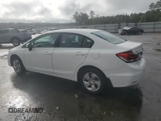 2014 Honda Civic Sedan LX with VIN 2HGFB2F55EH552374, listed as a Copart auction lot 79388144 with 37,565 mi miles and Salvage Title. Bid and sale history available at carsss.com. Image 2.