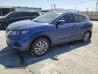 2020 Nissan Rogue S with VIN JN1BJ1CV6LW274018, listed as a Copart auction lot 58086145 with 46,800 mi miles and Salvage title. Bid and sale history available at DreamBid. Image 1.