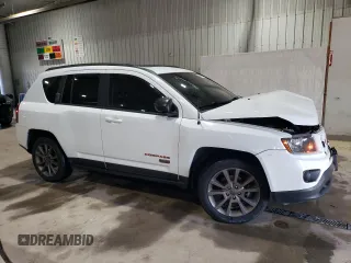 2017 Jeep Compass Sport with VIN 1C4NJCBB1HD141280, listed as a Copart auction lot 58989715 with 61,744 mi miles and Salvage title. Bid and sale history available at DreamBid. Image 4.
