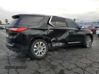 2019 Chevrolet Traverse Premier with VIN 1GNERKKW3KJ168177, listed as a Copart auction lot 48577765 with 96,175 mi miles and Salvage Title. Bid and sale history available at carsss.com. Image 3.