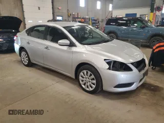 2014 Nissan Sentra SV z VIN 3N1AB7AP2EY255462, wystawiony jako Copart lot #59922945 z przebiegiem 75 860 mil mil oraz Szkoda całkowita • Salvage title. Historia ofert i sprzedaży dostępna na DreamBid. Obrazek 4.