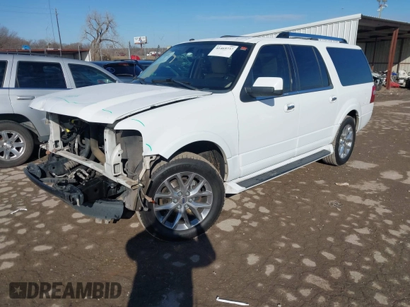2016 Ford Expedition Max Limited с VIN 1FMJK1KT7GEF27943, выставлен на аукционе IAAI как лот 41469737 с пробегом 183 229 миль миль и . История ставок и продаж доступна на DreamBid. Изображение 18.