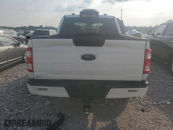 2023 Ford F-150 XL with VIN 1FTFW1E54PFB48680, listed as a Copart auction lot 59205375 with Not provided miles and Salvage title. Bid and sale history available at DreamBid. Image 6.