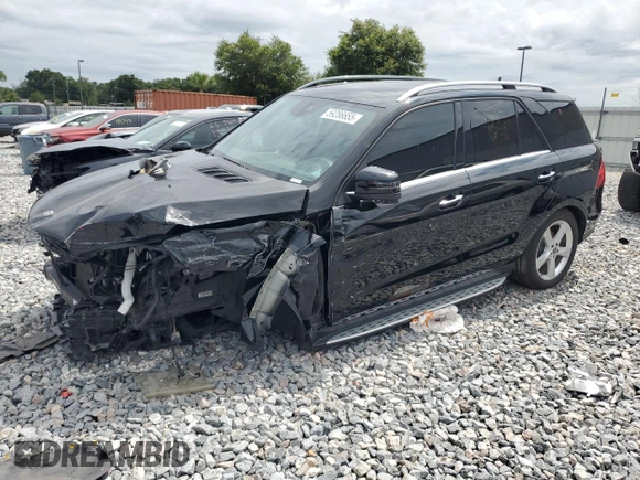 2018 Mercedes-Benz GLE 350 with VIN 4JGDA5JB1JB130351, listed as a Copart auction lot 59286655 with Not provided miles and Non repairable. Bid and sale history available at DreamBid. Image 1.