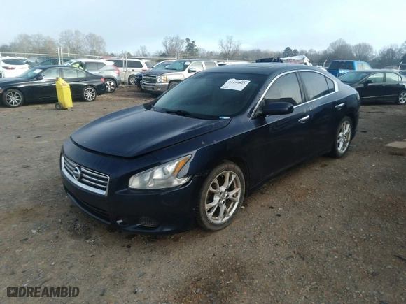 2012 Nissan Maxima 3.5 SV with VIN 1N4AA5AP8CC868105, listed as a IAAI auction lot 41490842 with 1 mi miles. Bid and sale history available at carsss.com. Image 17.