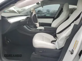 2020 Tesla Model Y Long Range with VIN 5YJYGDEE2LF019133, listed as a Copart auction lot 51773455 with 26,122 mi miles and Salvage Title. Bid and sale history available at DreamBid. Image 7.