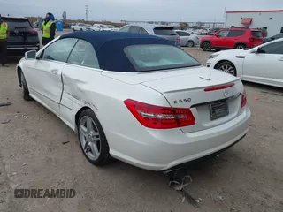 2011 Mercedes-Benz E-Class E 550 with VIN WDDKK7CF7BF108732, listed as a IAAI auction lot 41592820 with 53,640 mi miles. Bid and sale history available at carsss.com. Image 3.