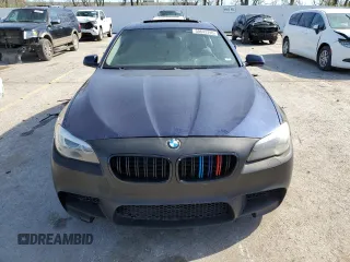 2013 BMW 5 Series 550i with VIN WBAFR9C59DD226772, listed as a Copart auction lot 50643795 with 117,277 mi miles and Clean Title. Bid and sale history available at carsss.com. Image 5.