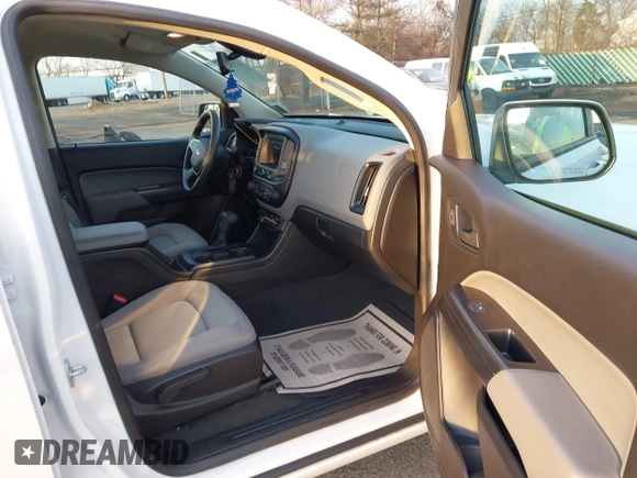 2021 Chevrolet Colorado 4WD Work Truck with VIN 1GCGTBEN5M1146688, listed as a IAAI auction lot 41795648 with 20,549 mi miles and . Bid and sale history available at DreamBid. Image 5.