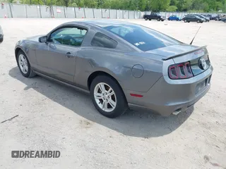 2013 Ford Mustang V6 with VIN 1ZVBP8AM0D5260795, listed as a IAAI auction lot 42222754 with 98,322 mi miles and . Bid and sale history available at carsss.com. Image 3.