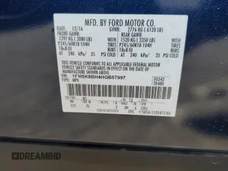 2017 Ford Explorer with VIN 1FM5K8BH4HGB57997, listed as a Copart auction lot 88796955 with 97,034 mi miles and Salvage Title. Bid and sale history available at carsss.com. Image 13.
