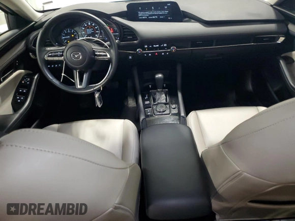 2023 Mazda 3 S Preferred with VIN 3MZBPACM7PM385652, listed as a Copart auction lot 49742275 with 36,917 mi miles and Clean Title. Bid and sale history available at DreamBid. Image 8.