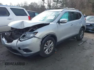 2016 Nissan Rogue SV with VIN 5N1AT2MV7GC801364, listed as a IAAI auction lot 41111105 with 145,268 mi miles and . Bid and sale history available at carsss.com. Image 20.