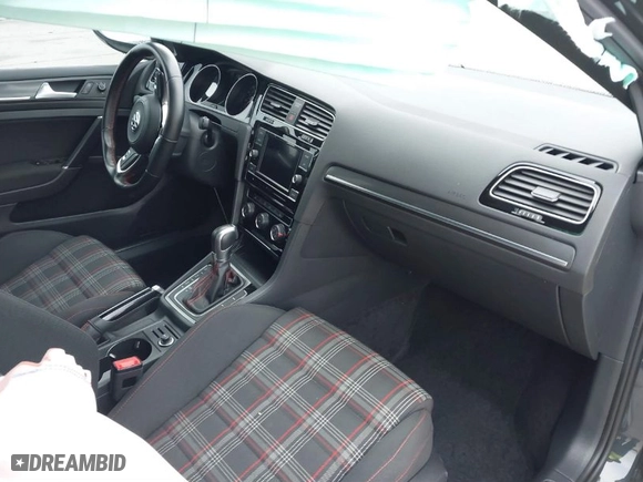 2019 Volkswagen Golf GTI S with VIN 3VW6T7AU0KM005773, listed as a IAAI auction lot 41269980 with 75,534 mi miles. Bid and sale history available at carsss.com. Image 5.