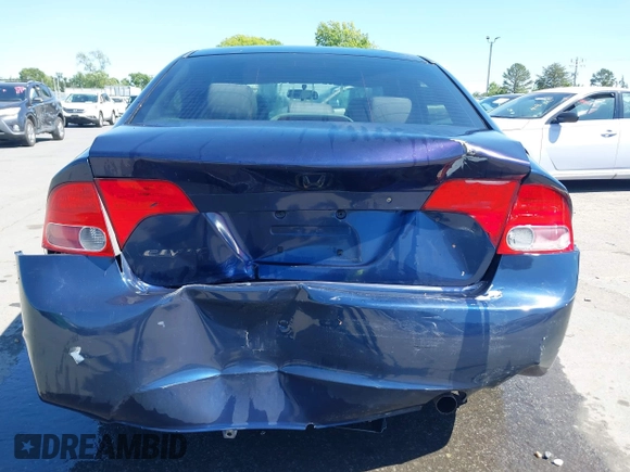 2008 Honda Civic LX with VIN 1HGFA16598L116468, listed as a IAAI auction lot 42054678 with 175,504 mi miles and . Bid and sale history available at DreamBid. Image 6.