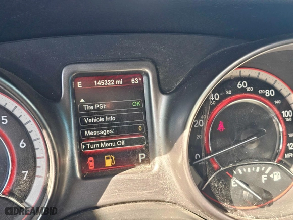 2015 Dodge Journey Crossroad with VIN 3C4PDDGG3FT693333, listed as a Copart auction lot 81006734 with 145,322 mi miles and Clean Title. Bid and sale history available at carsss.com. Image 8.