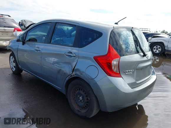 2014 Nissan Note S Plus z VIN 3N1CE2CP7EL423853, wystawiony jako IAAI lot #42402127 z przebiegiem 199 799 mil mil oraz . Historia ofert i sprzedaży dostępna na DreamBid. Obrazek 3.